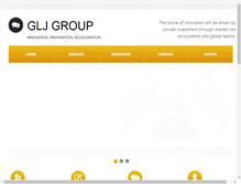 Tablet Screenshot of gljgroup.com